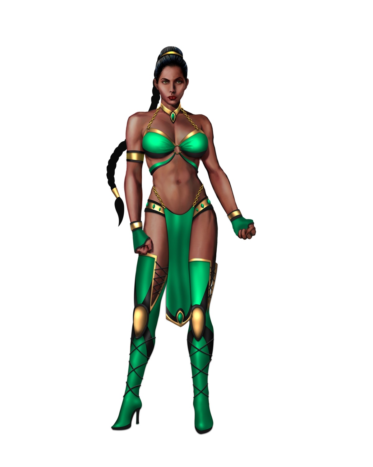 Mortal Kombat Mortal Kombat 2011 Jade Bikini Armor